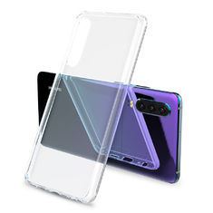Couverture arrière de PC ultra-mince clair en gros de téléphone portable pour le cas de Huawei P30