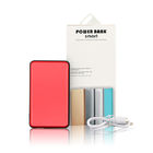 Cheap Power Bank 6000Mah Portable Charger Input Ports Powerbank External Battery for iPhone Metal Alloy