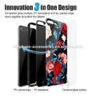Popular design clear anti-scratch glass free sample phone case with customized pictures