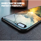 Protective cover,Mobile phone shell,Tempered glass cell phone case for iphone X