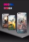 2018 Newest customized tempered glass cover cell phone case for iPhone X 8 7 6