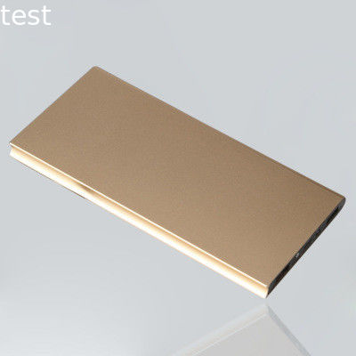 Custom logo 10000mah dual usb portable battery charger power bank for cell phone
