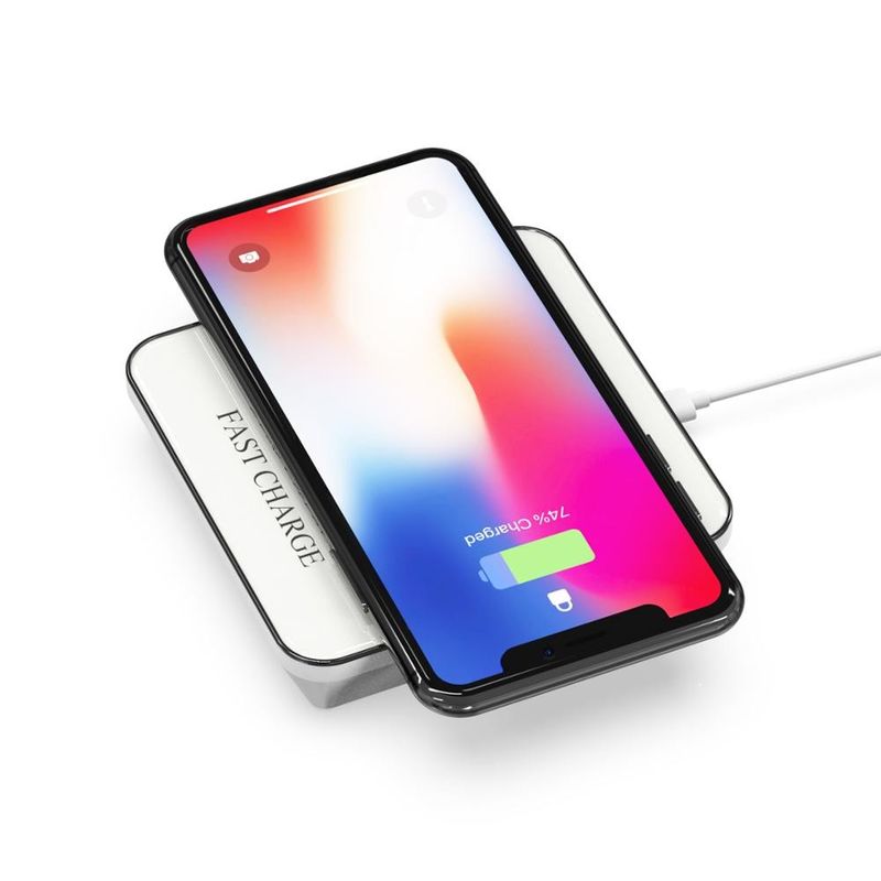 Factory Wireless Charger with LED Light for iPhone Wireless Charger Power Bank