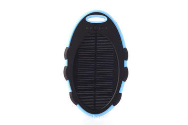 Color optional Polymer Battery mini waterproof solar energy power bank 5000mah
