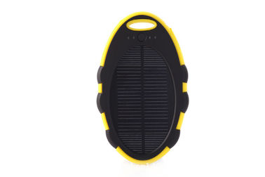 Color optional Polymer Battery mini waterproof solar energy power bank 5000mah