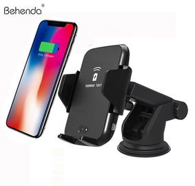 accessoire 2019 de téléphone d'OEM de chargeur de Qi pour le bâti infrarouge automatique de téléphone de voiture d'évent d'induction de chargeur sans fil rapide de voiture de Samsung